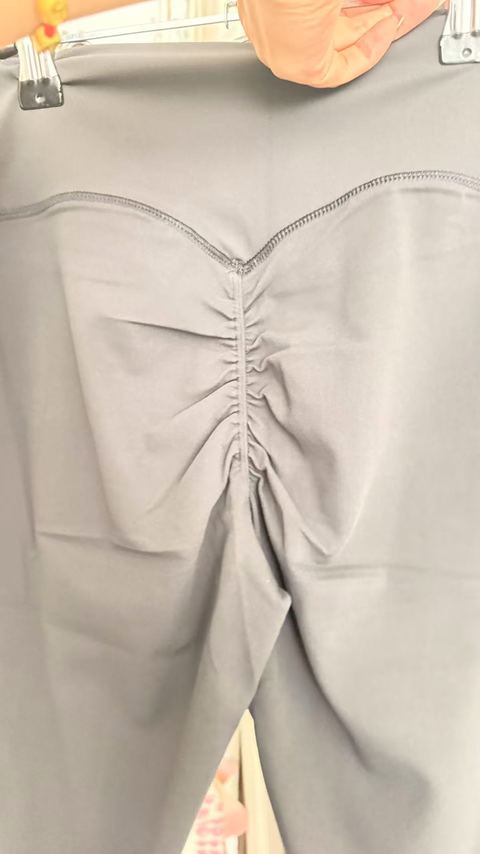 Essential High Waist Mini Flared Leggings Assorted color